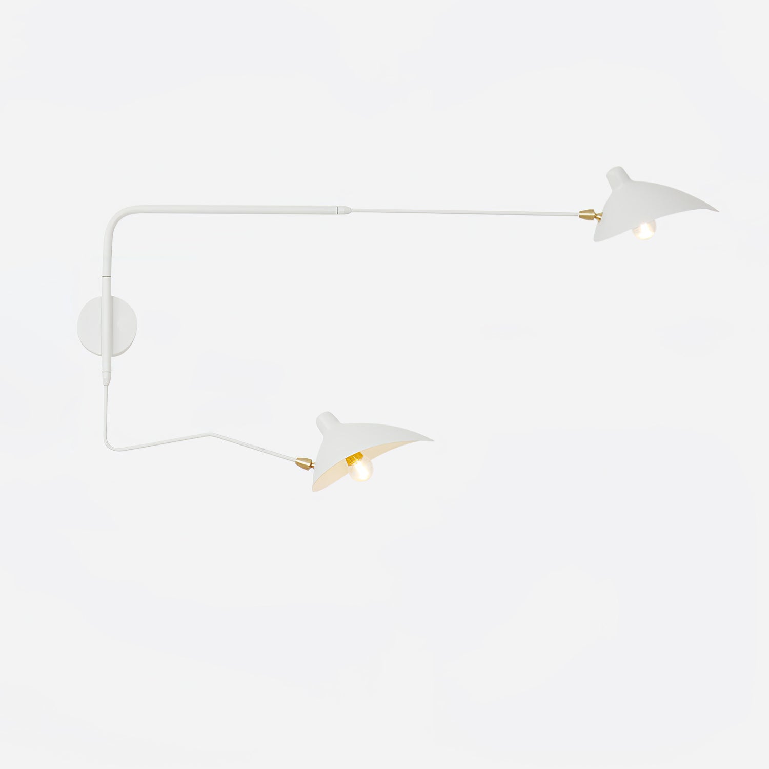 LED Wall Sconce Light Fixture - Adjustable Arm, Modern Design for Living Room & Bedroom Lighting