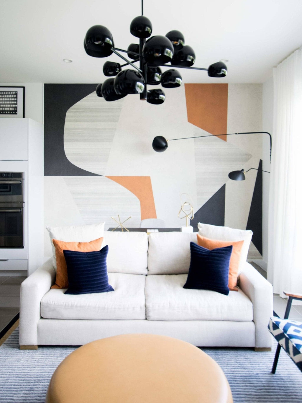 LED Wall Sconce Light Fixture - Adjustable Arm, Modern Design for Living Room & Bedroom Lighting