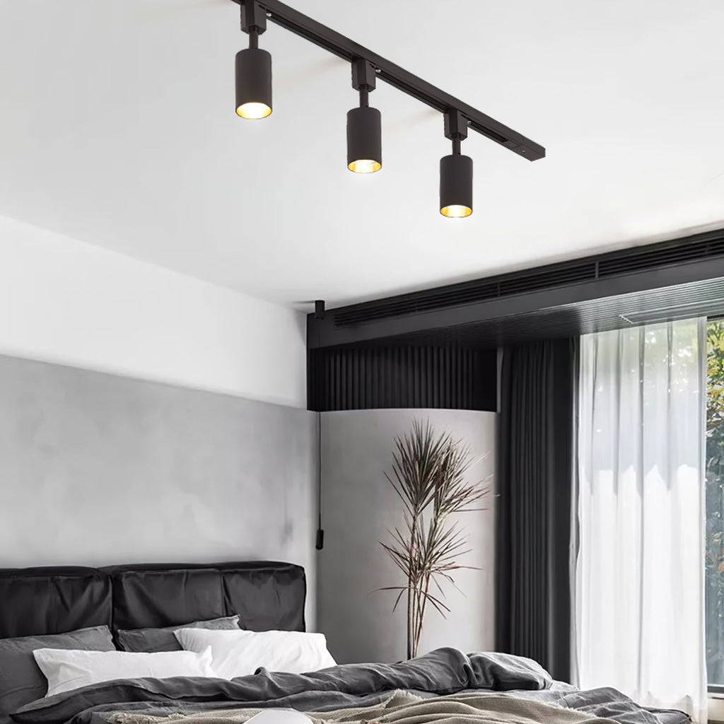 Sleek Cylinder Track Light | Dimmable, 30° Beam Angle & Ideal for Modern Indoor Spaces