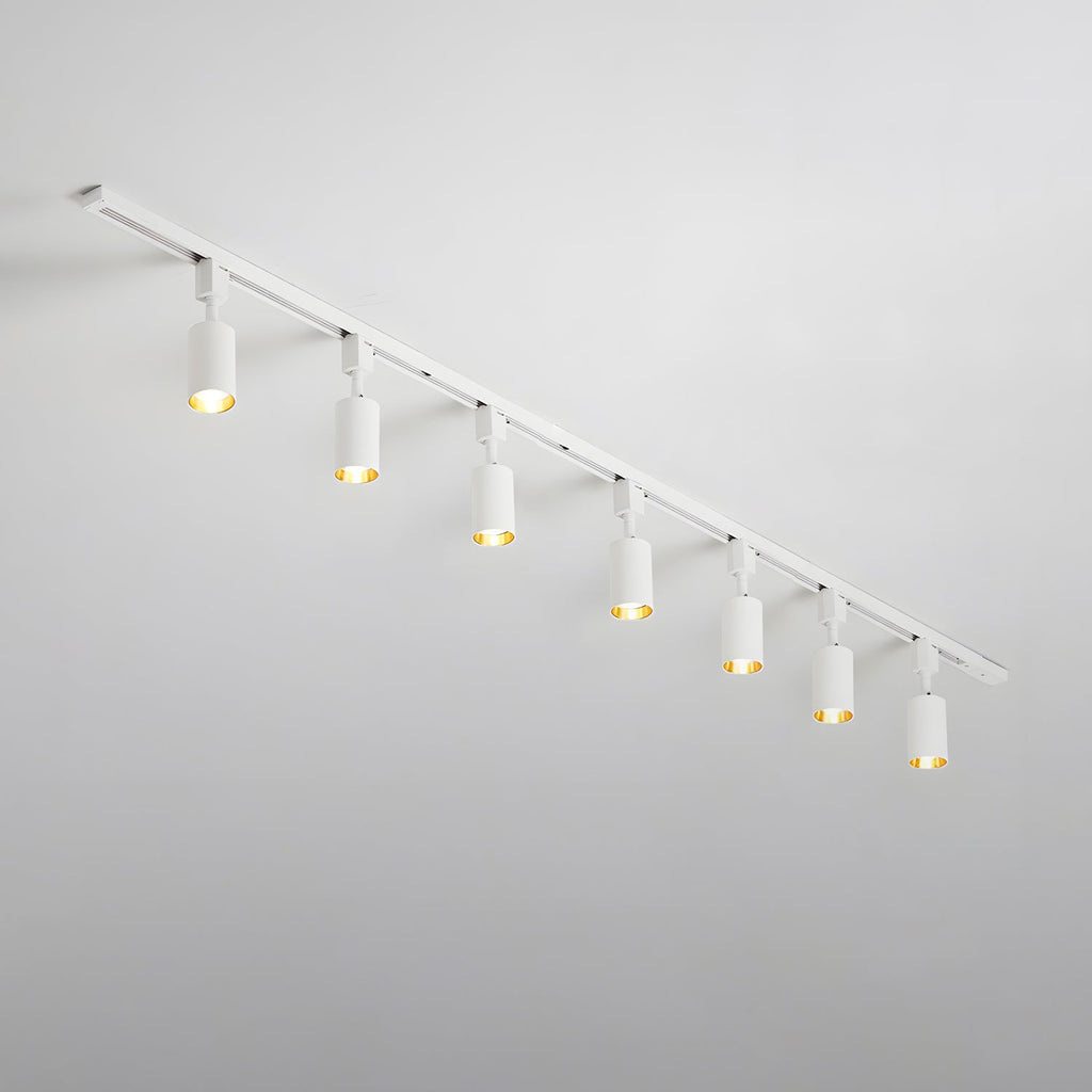 Sleek Cylinder Track Light | Dimmable, 30° Beam Angle & Ideal for Modern Indoor Spaces