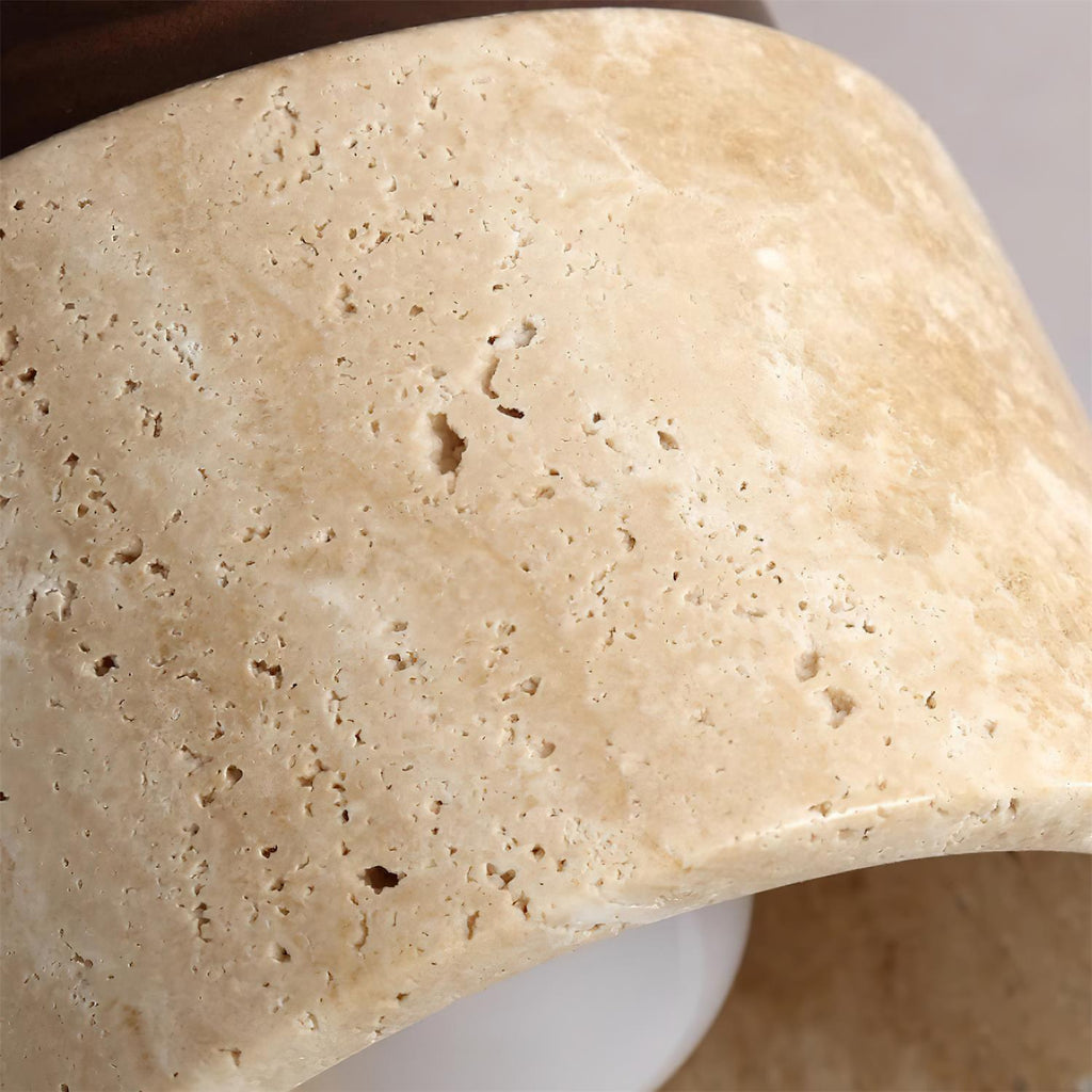 Sonoma Stone Flush Mount Ceiling Light Fixture - Modern Design for Living Room & Kitchen Lighting