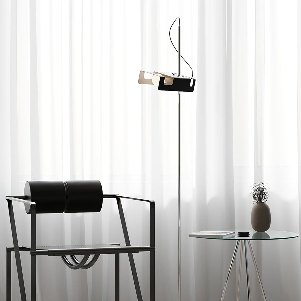 Spider Floor Lamp | Adjustable Metal Reflector with LED Bulb for Indoor Use