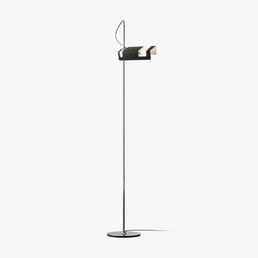 Spider Floor Lamp | Adjustable Metal Reflector with LED Bulb for Indoor Use