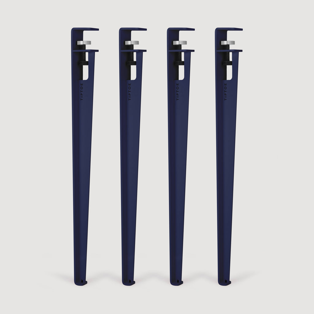 75 cm Adjustable Table Legs Set of 4 - Metal Furniture Legs for DIY Tables & Home Decor