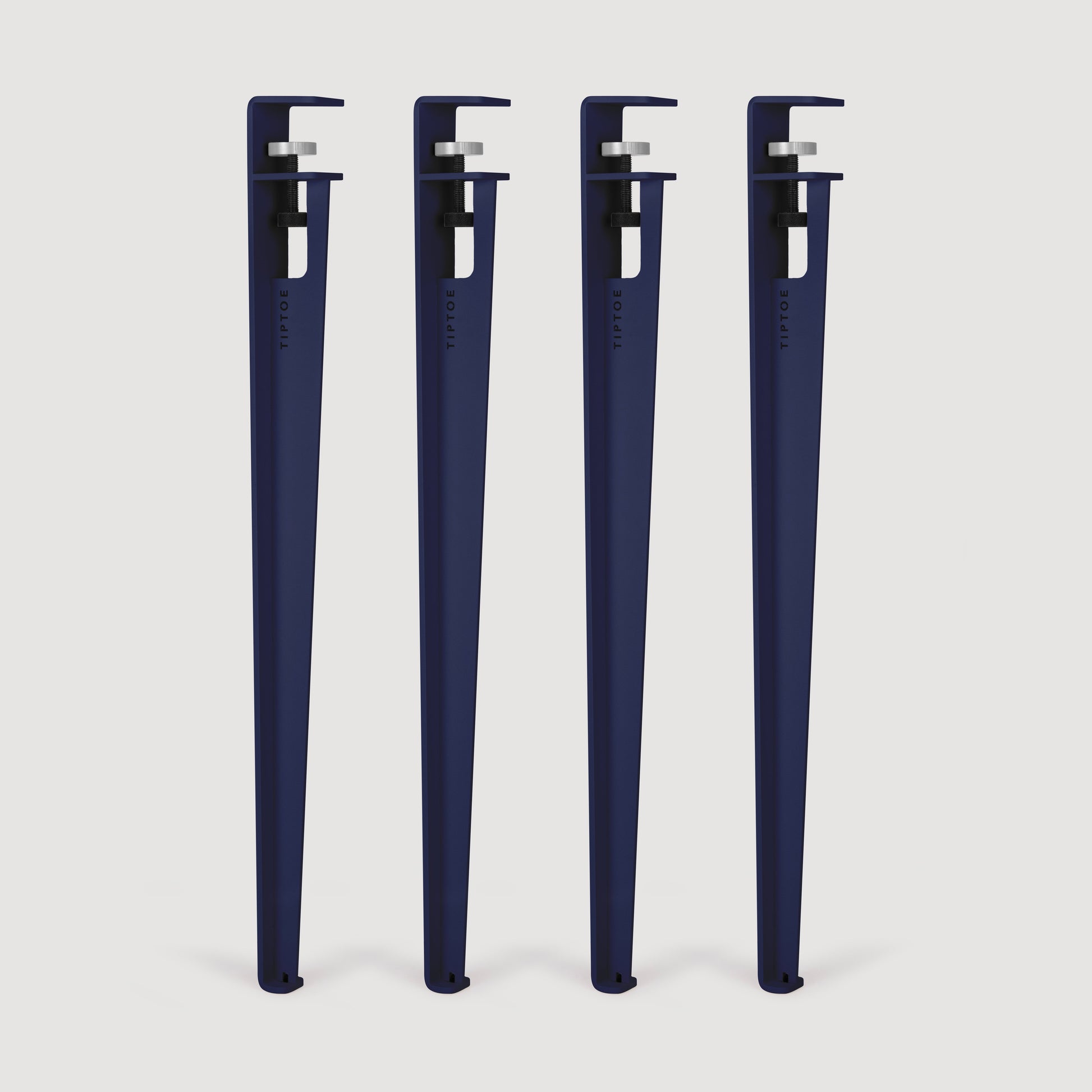 75 cm Adjustable Table Legs Set of 4 - Metal Furniture Legs for DIY Tables & Home Decor