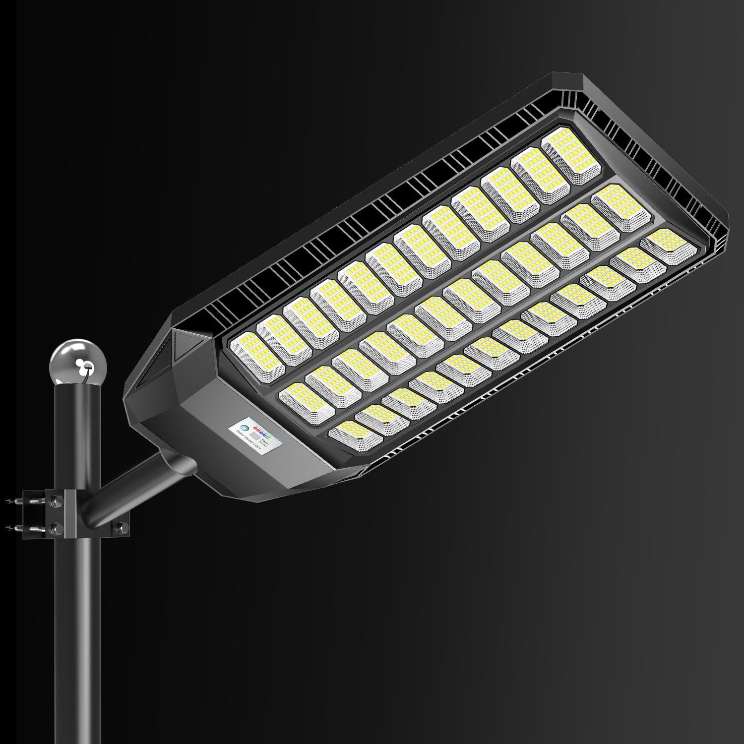 360W Solar Street Light with 50400 Lumens Brightness for Outdoor Lighting & Security Solutions