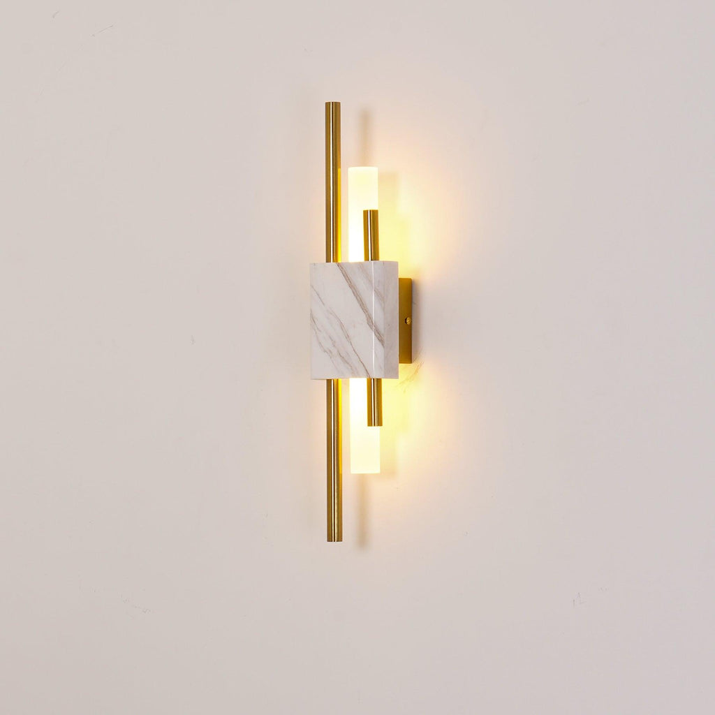 LED Wall Light Fixture - Modern Design with Adjustable Brightness for Living Room, Bedroom & Hallway Lighting