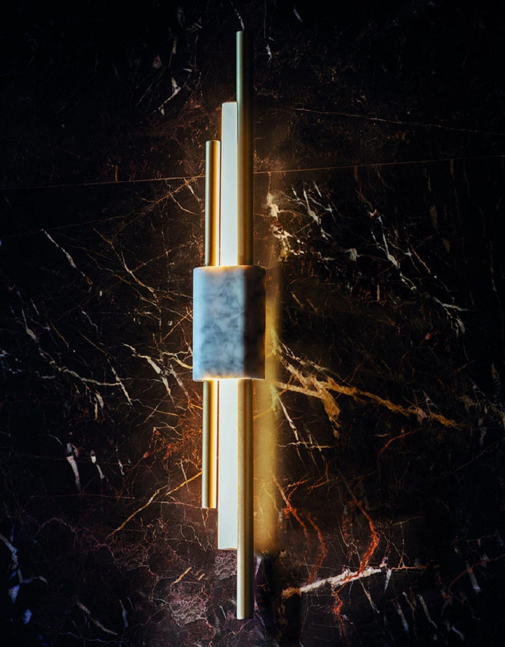 LED Wall Light Fixture - Modern Design with Adjustable Brightness for Living Room, Bedroom & Hallway Lighting