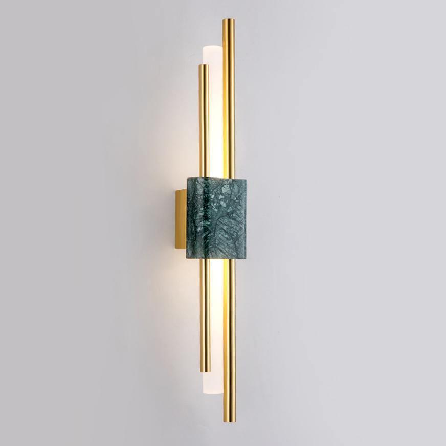 LED Wall Light Fixture - Modern Design with Adjustable Brightness for Living Room, Bedroom & Hallway Lighting