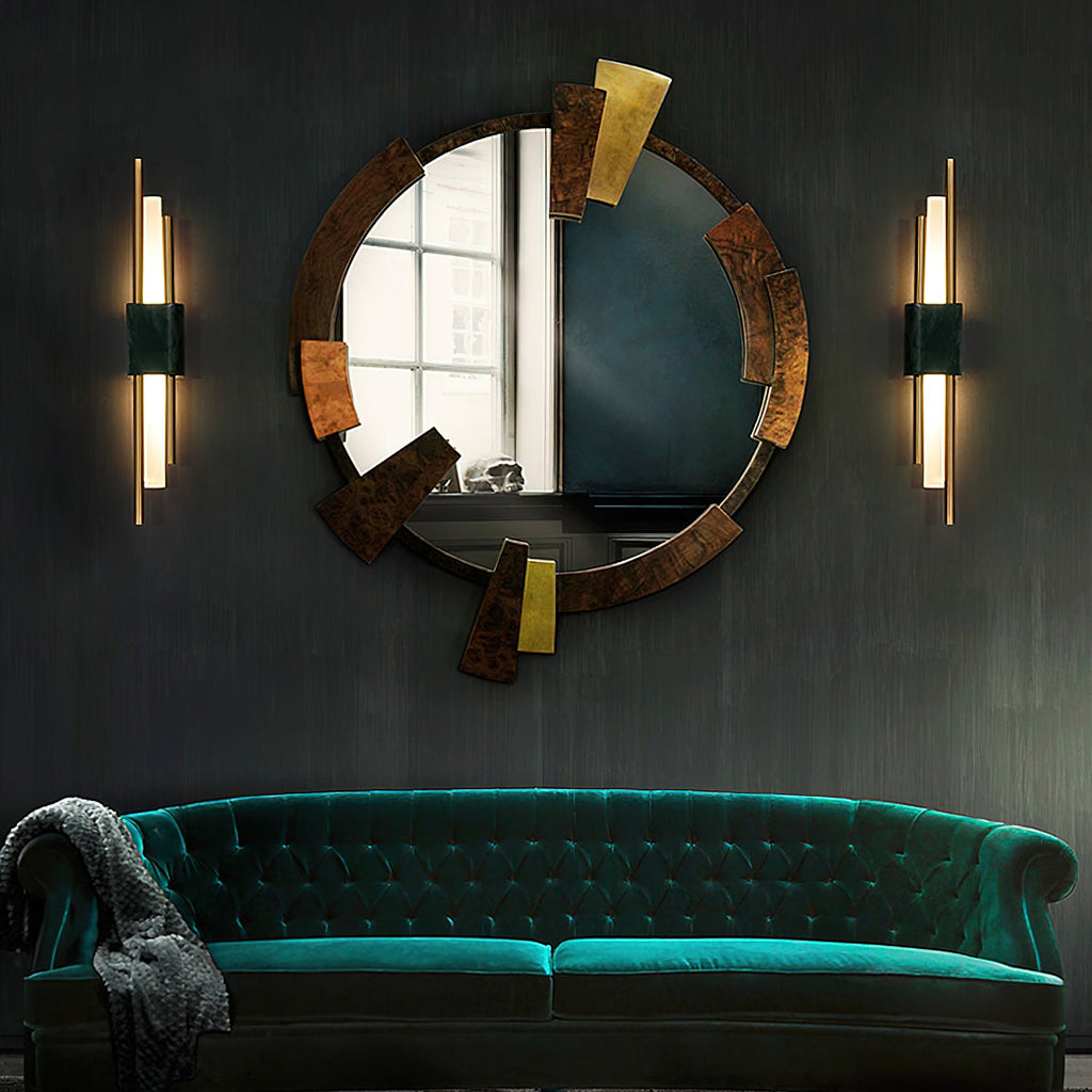 LED Wall Light Fixture - Modern Design with Adjustable Brightness for Living Room, Bedroom & Hallway Lighting