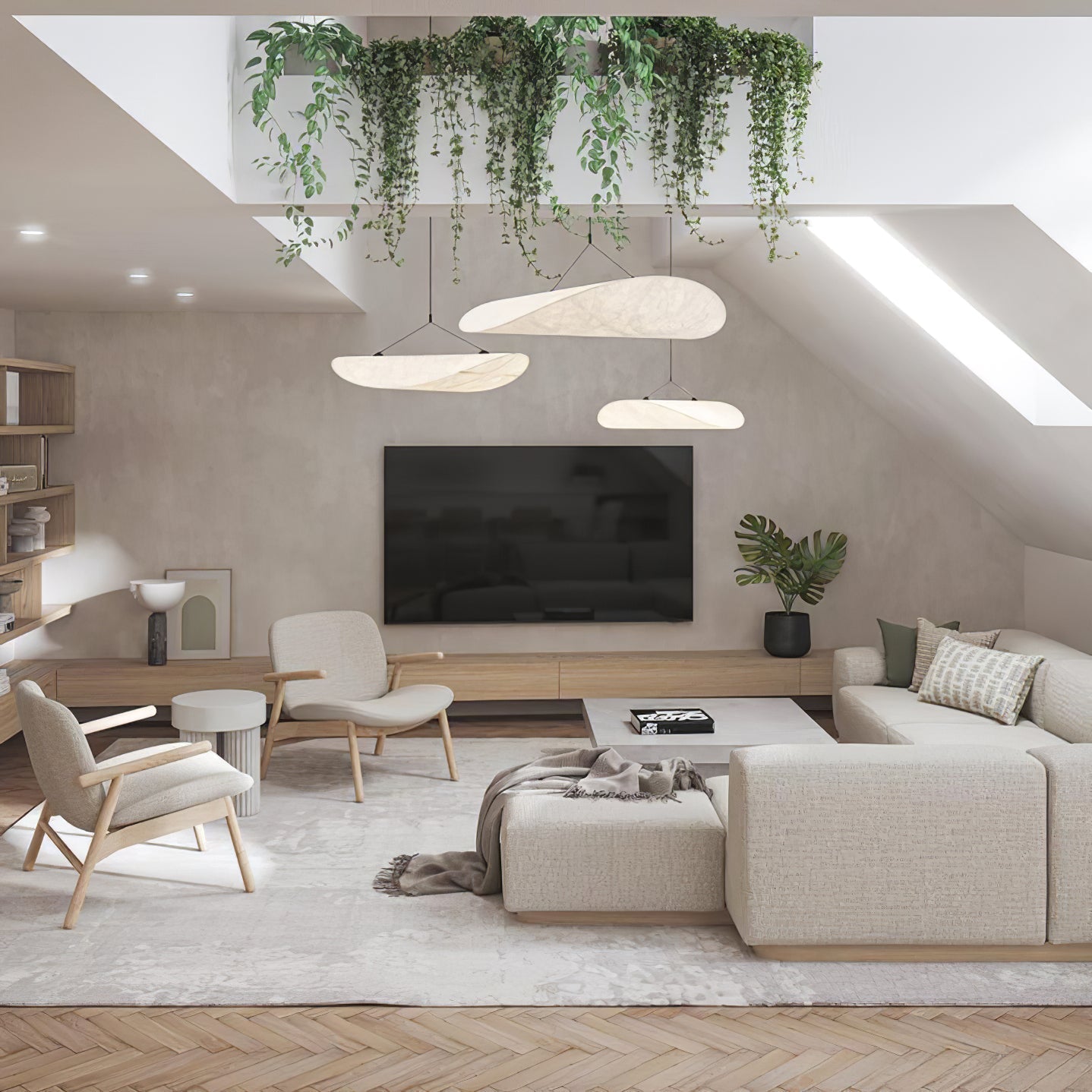 Tyvek Pendant Lamp | Dimmable, Adjustable Height & Ideal for Modern Home Decor