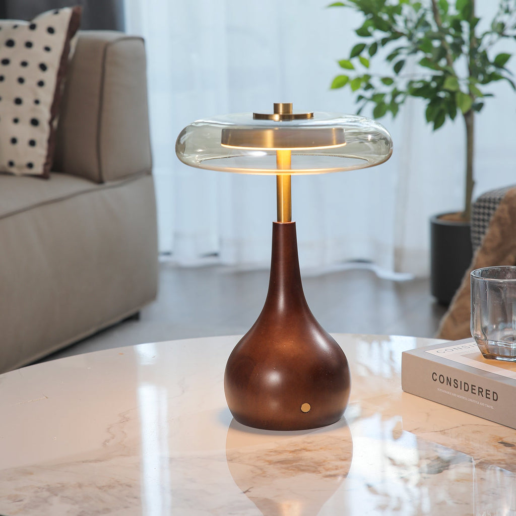 LED Table Lamp with Adjustable Brightness and Modern Design for Living Room, Bedroom, or Office Use