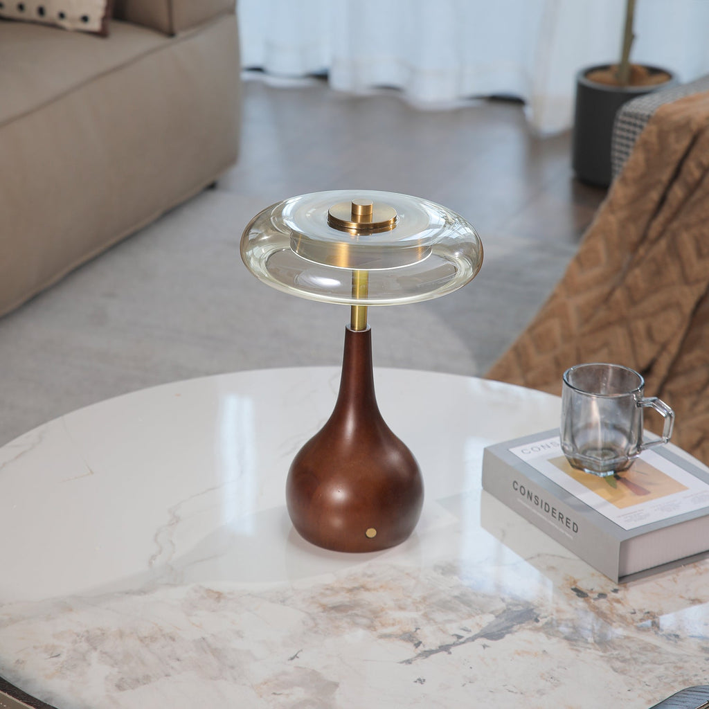 LED Table Lamp with Adjustable Brightness and Modern Design for Living Room, Bedroom, or Office Use