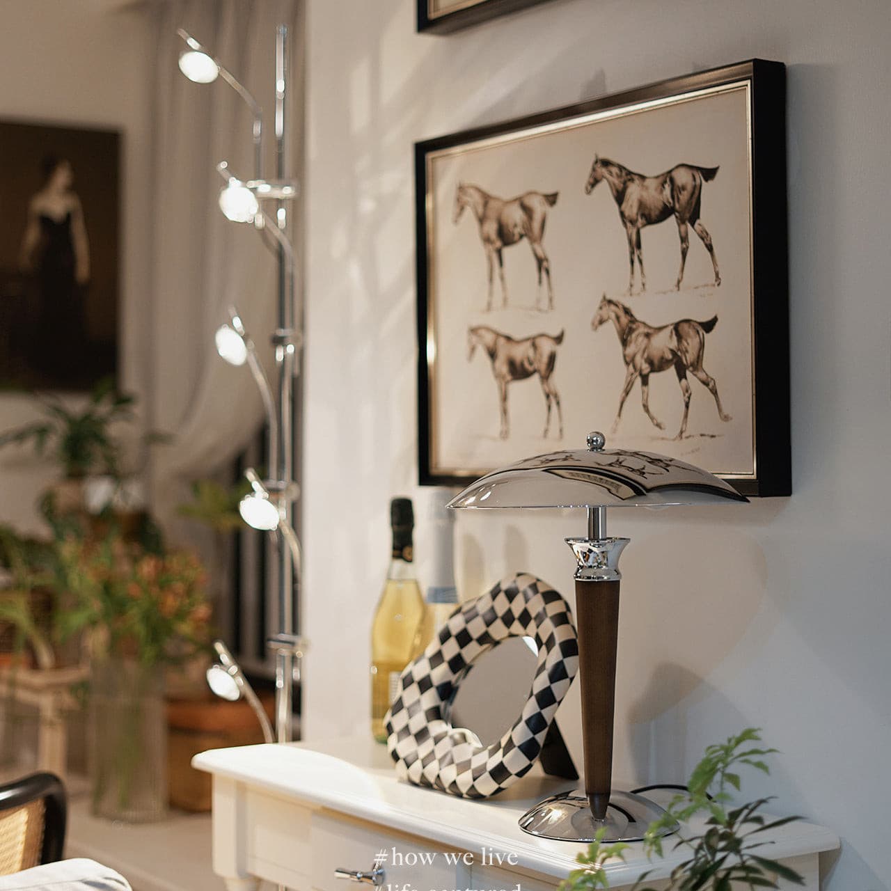 LED Table Lamp with Adjustable Brightness and Modern Design for Living Room & Bedroom Use