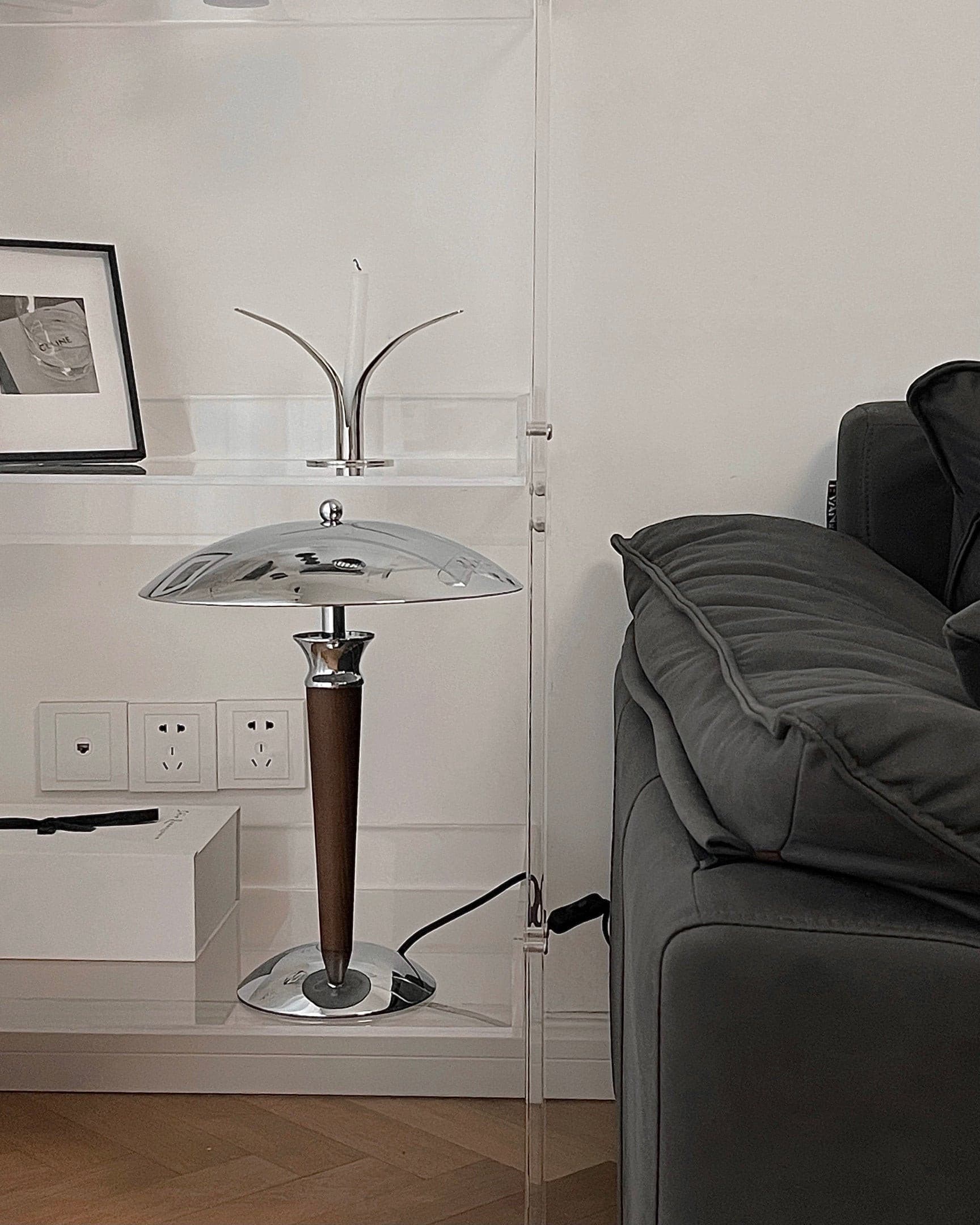 LED Table Lamp with Adjustable Brightness and Modern Design for Living Room & Bedroom Use