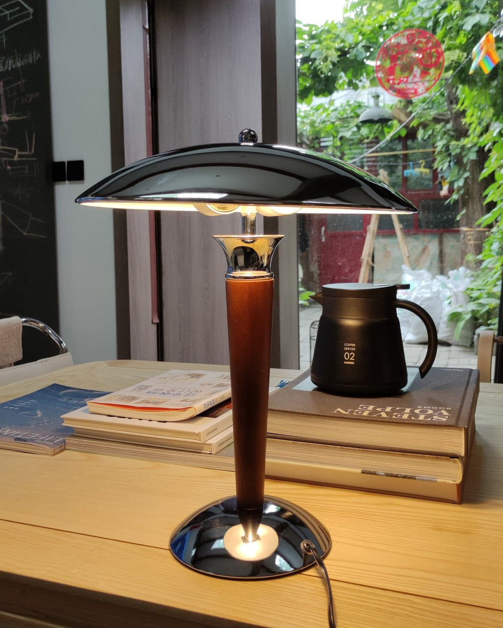 LED Table Lamp with Adjustable Brightness and Modern Design for Living Room & Bedroom Use