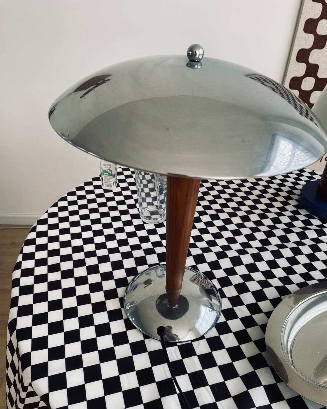 LED Table Lamp with Adjustable Brightness and Modern Design for Living Room & Bedroom Use