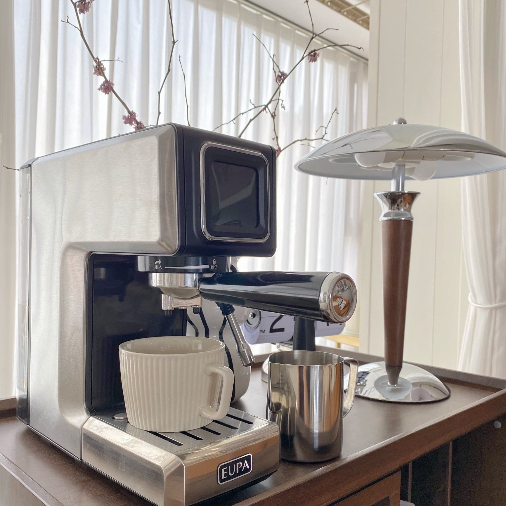 LED Table Lamp with Adjustable Brightness and Modern Design for Living Room & Bedroom Use