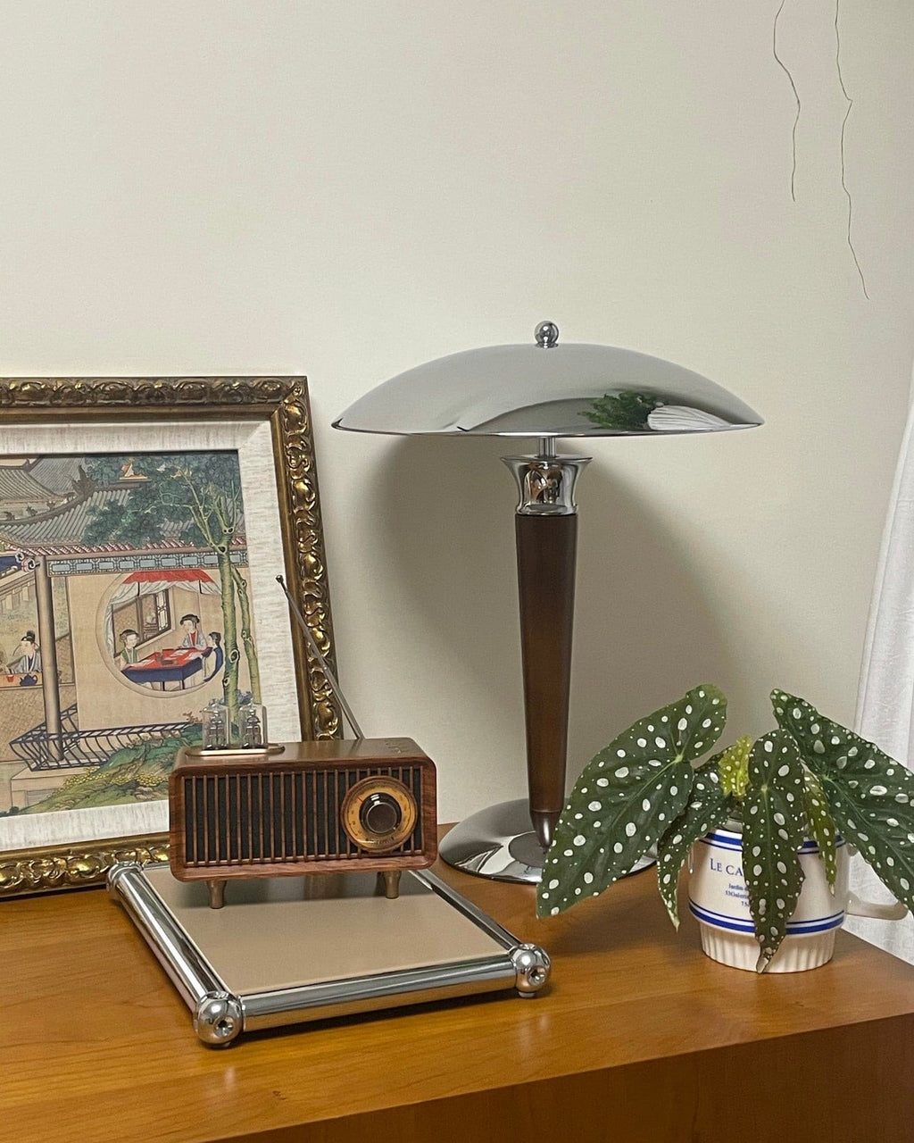 LED Table Lamp with Adjustable Brightness and Modern Design for Living Room & Bedroom Use