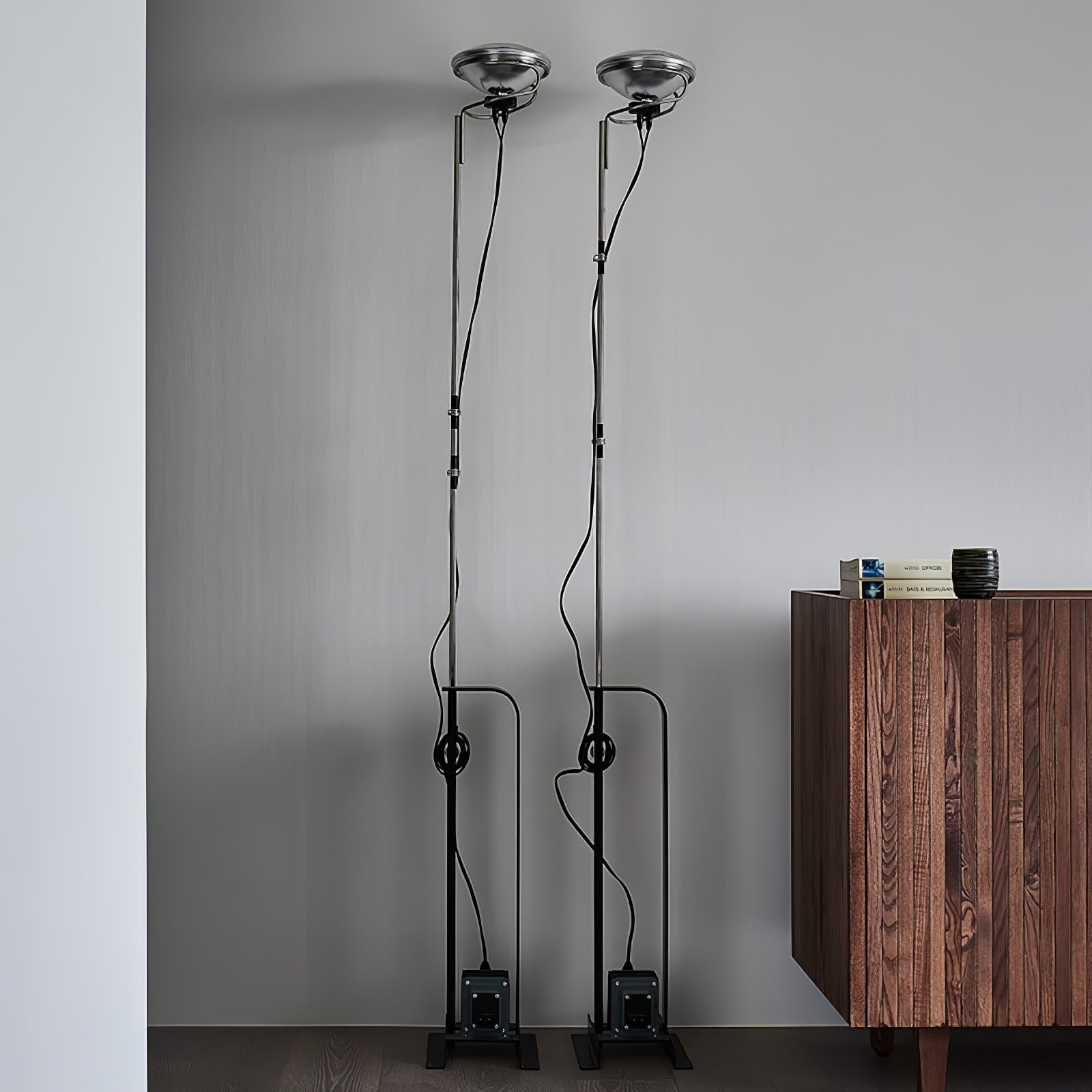 Adjustable LED Floor Lamp | Dimmable, Metal Design & Ideal for Living Room Lighting
