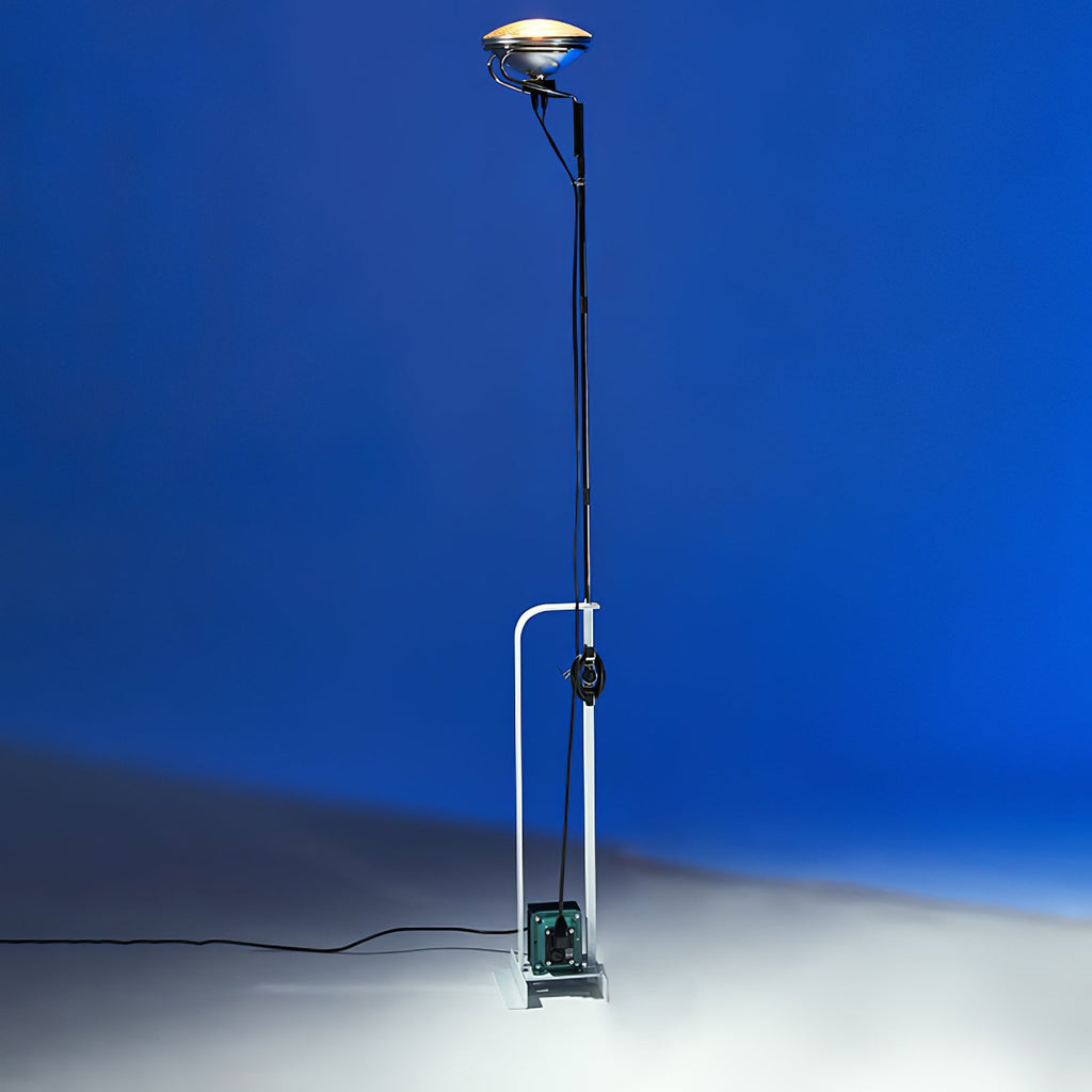 Adjustable LED Floor Lamp | Dimmable, Metal Design & Ideal for Living Room Lighting