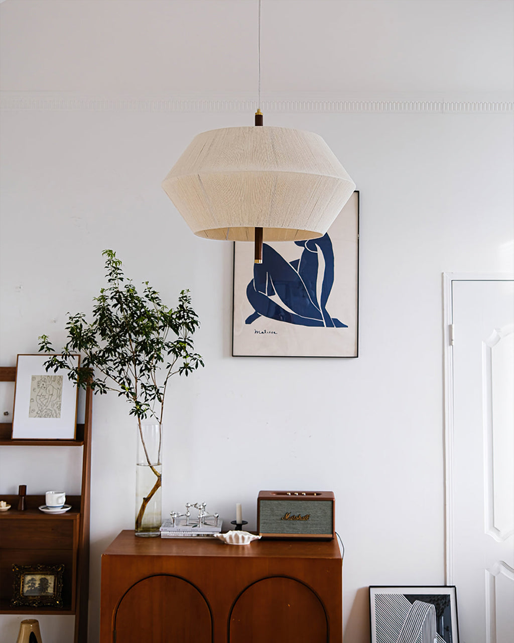 LED Pendant Light Fixture - Modern Brera Design - Adjustable Height for Kitchen & Dining Room Lighting