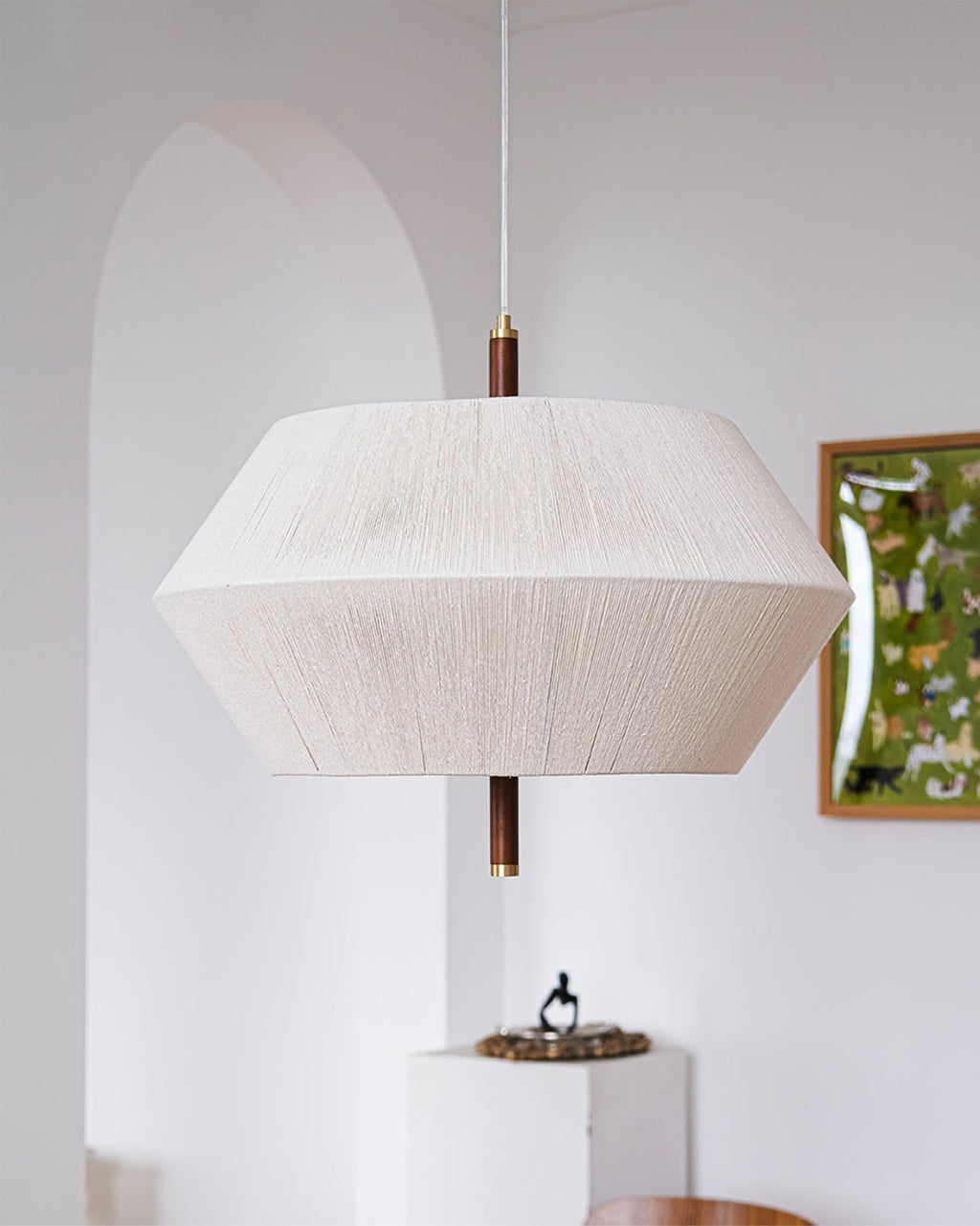 LED Pendant Light Fixture - Modern Brera Design - Adjustable Height for Kitchen & Dining Room Lighting