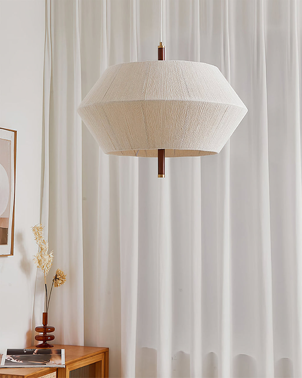LED Pendant Light Fixture - Modern Brera Design - Adjustable Height for Kitchen & Dining Room Lighting