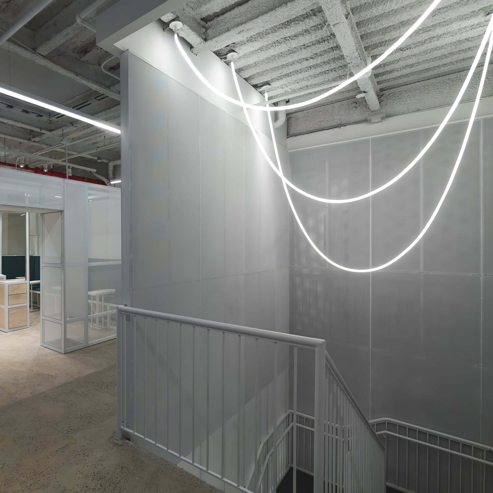 Flex LED Pendant Light Fixture - Adjustable Hanging Lamp for Kitchen Island & Dining Room