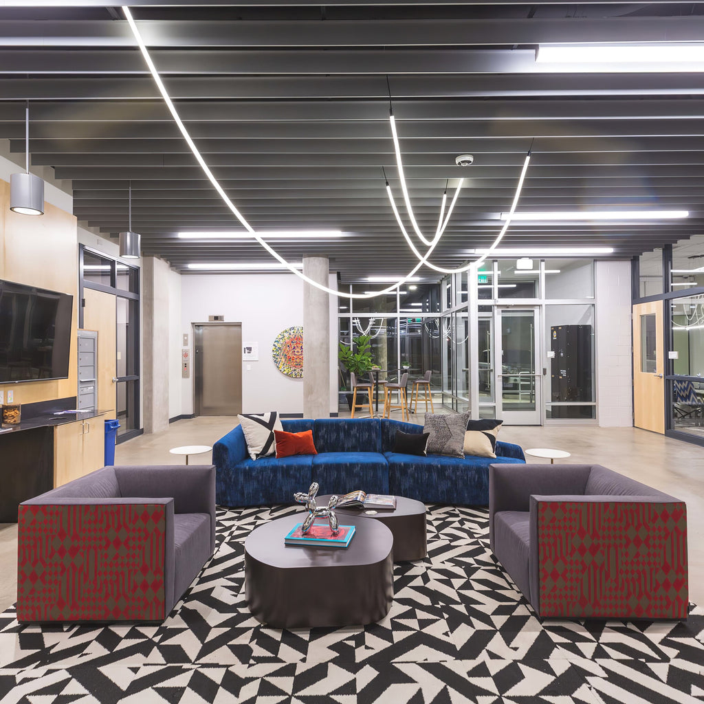 Flex LED Pendant Light Fixture - Adjustable Hanging Lamp for Kitchen Island & Dining Room