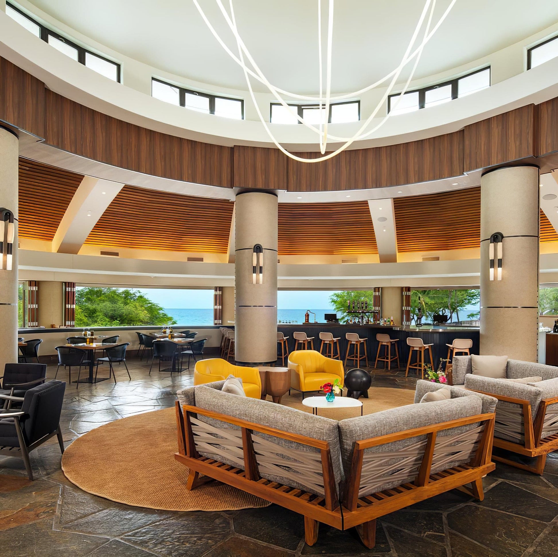 Flex LED Pendant Light Fixture - Adjustable Hanging Lamp for Kitchen Island & Dining Room