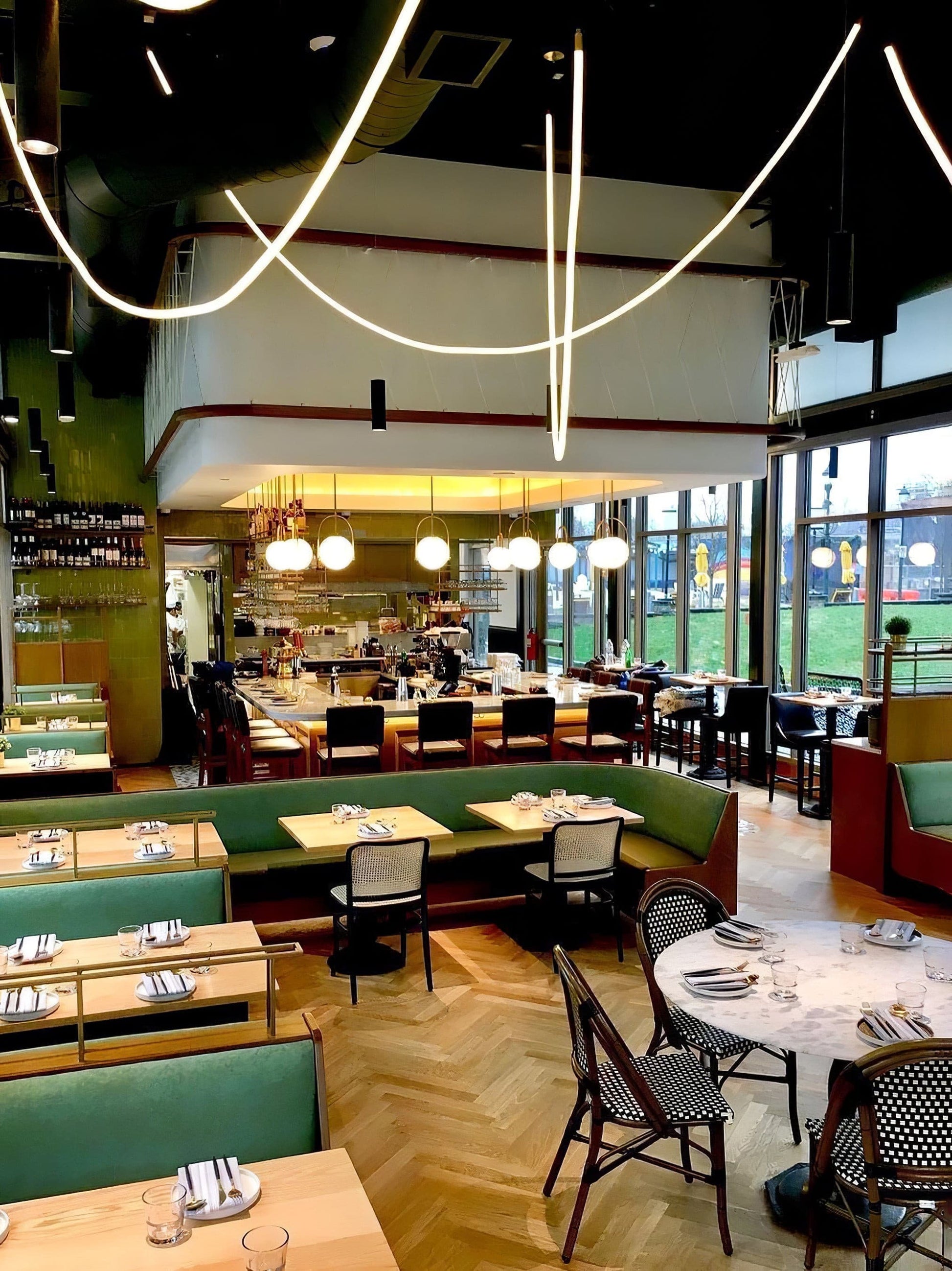 Flex LED Pendant Light Fixture - Adjustable Hanging Lamp for Kitchen Island & Dining Room