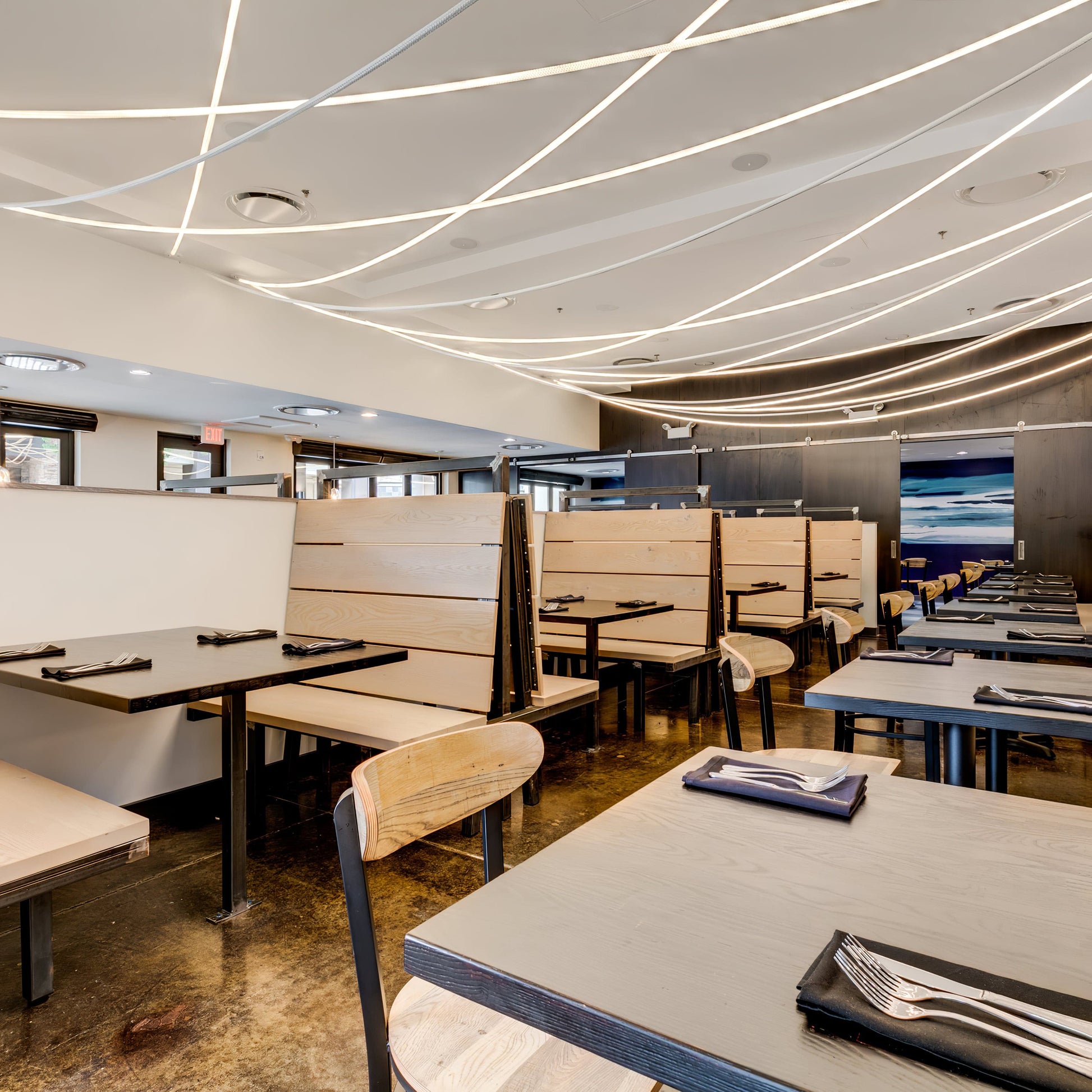 Flex LED Pendant Light Fixture - Adjustable Hanging Lamp for Kitchen Island & Dining Room