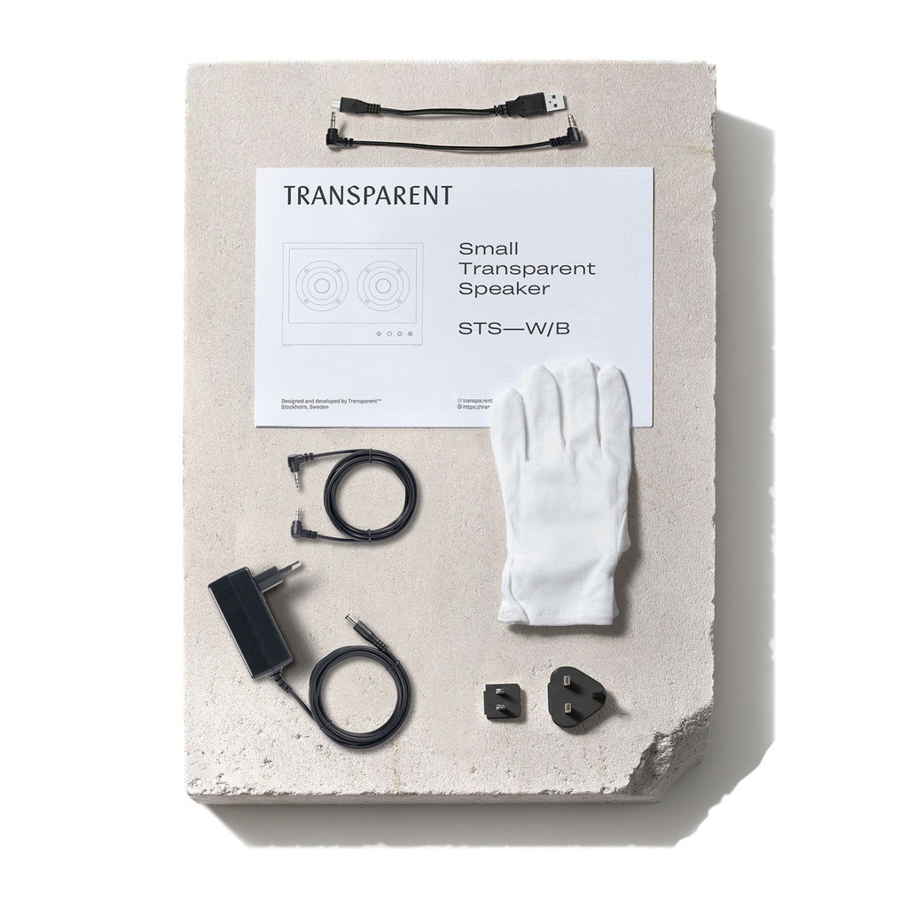 Compact Transparent Bluetooth Speaker with Clear Sound for Home, Office & Outdoor Use