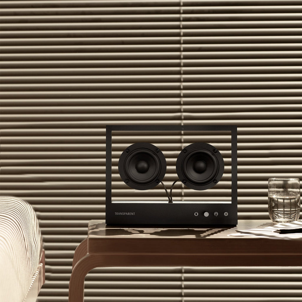 Compact Transparent Bluetooth Speaker with Clear Sound for Home, Office & Outdoor Use