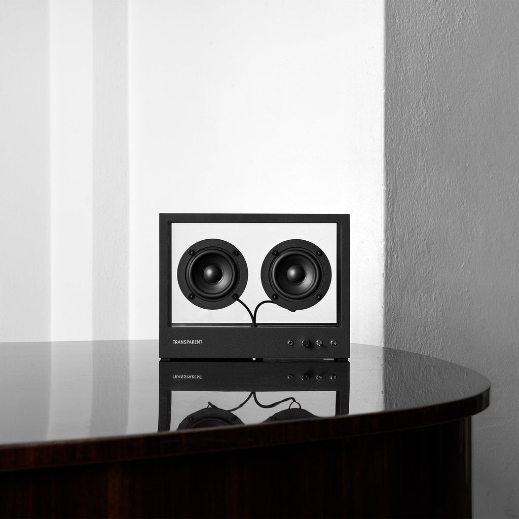 Compact Transparent Bluetooth Speaker with Clear Sound for Home, Office & Outdoor Use