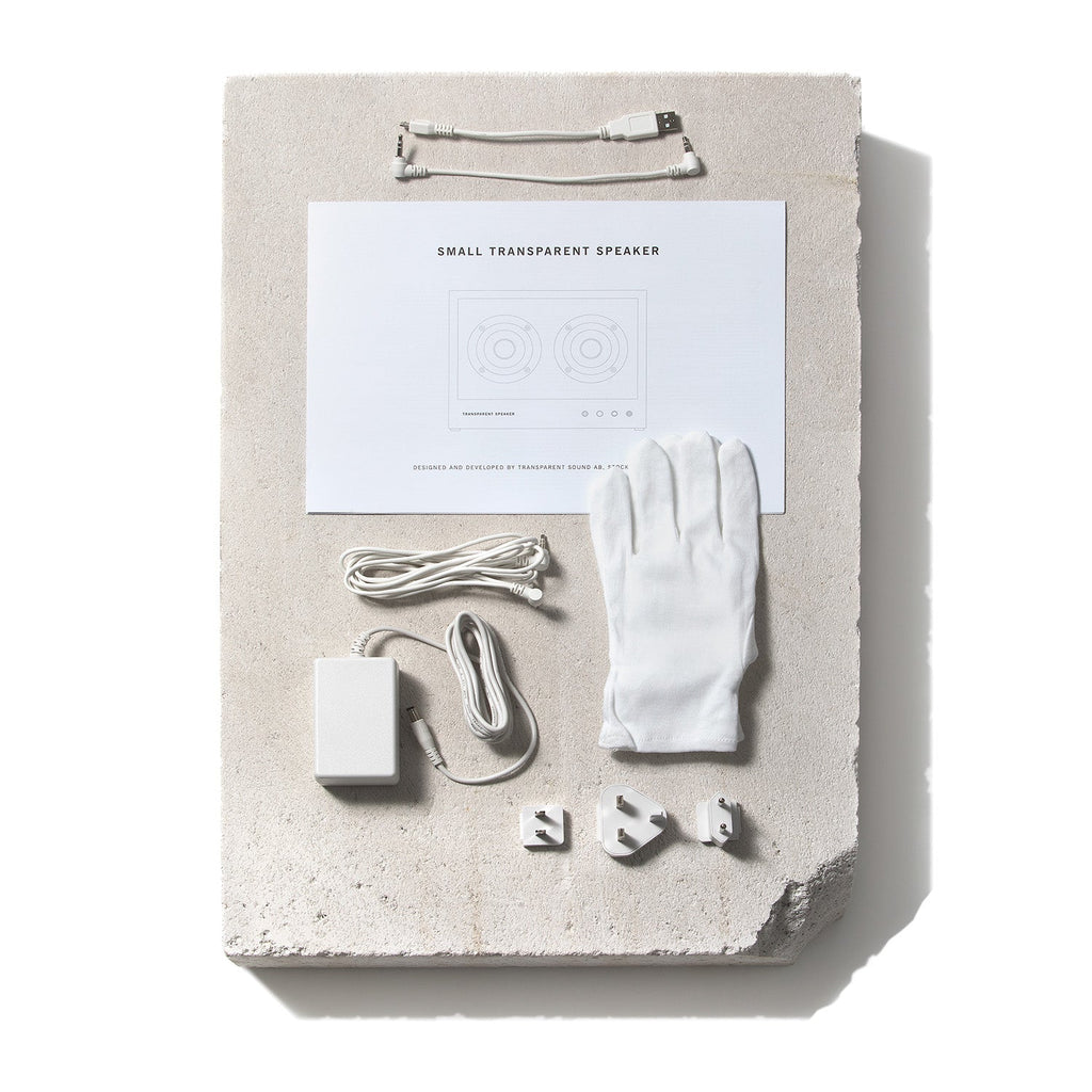 Compact Transparent Bluetooth Speaker with Clear Sound for Home, Office & Outdoor Use