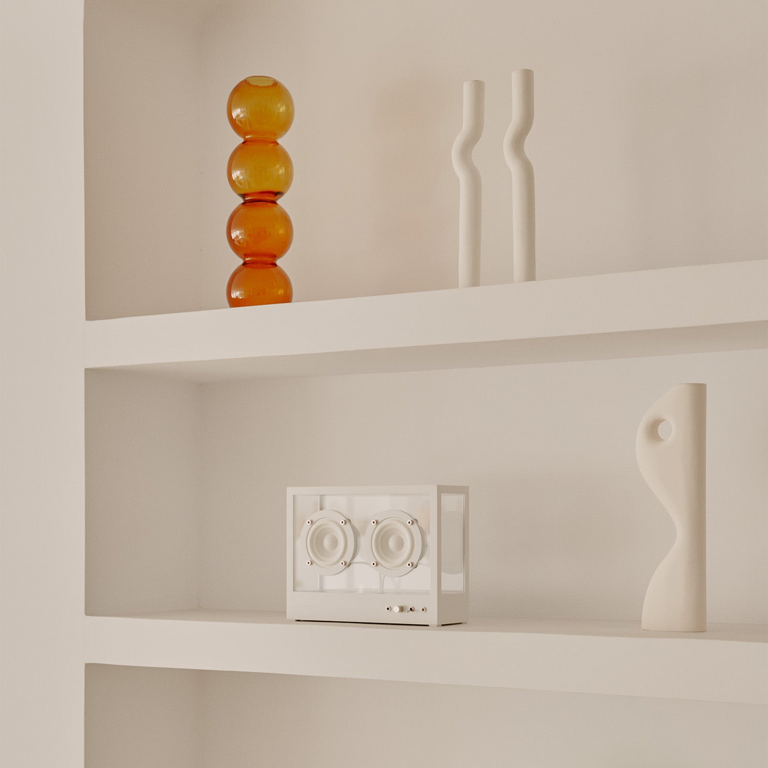 Compact Transparent Bluetooth Speaker with Clear Sound for Home, Office & Outdoor Use