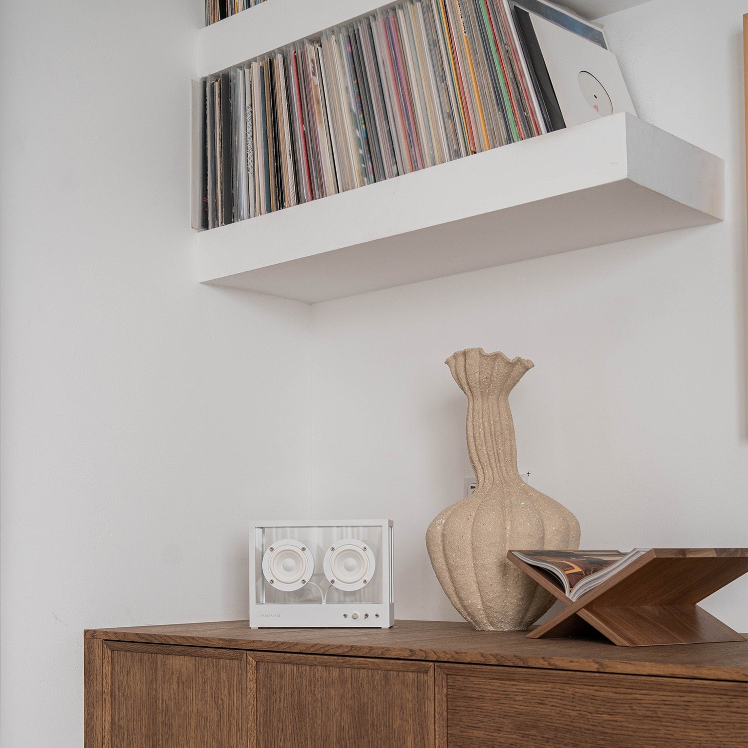 Compact Transparent Bluetooth Speaker with Clear Sound for Home, Office & Outdoor Use