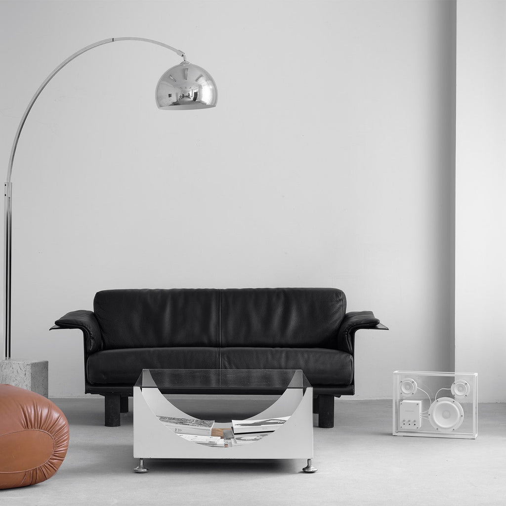 High-Fidelity Transparent Bluetooth Speaker with LED Light for Home Audio & Parties