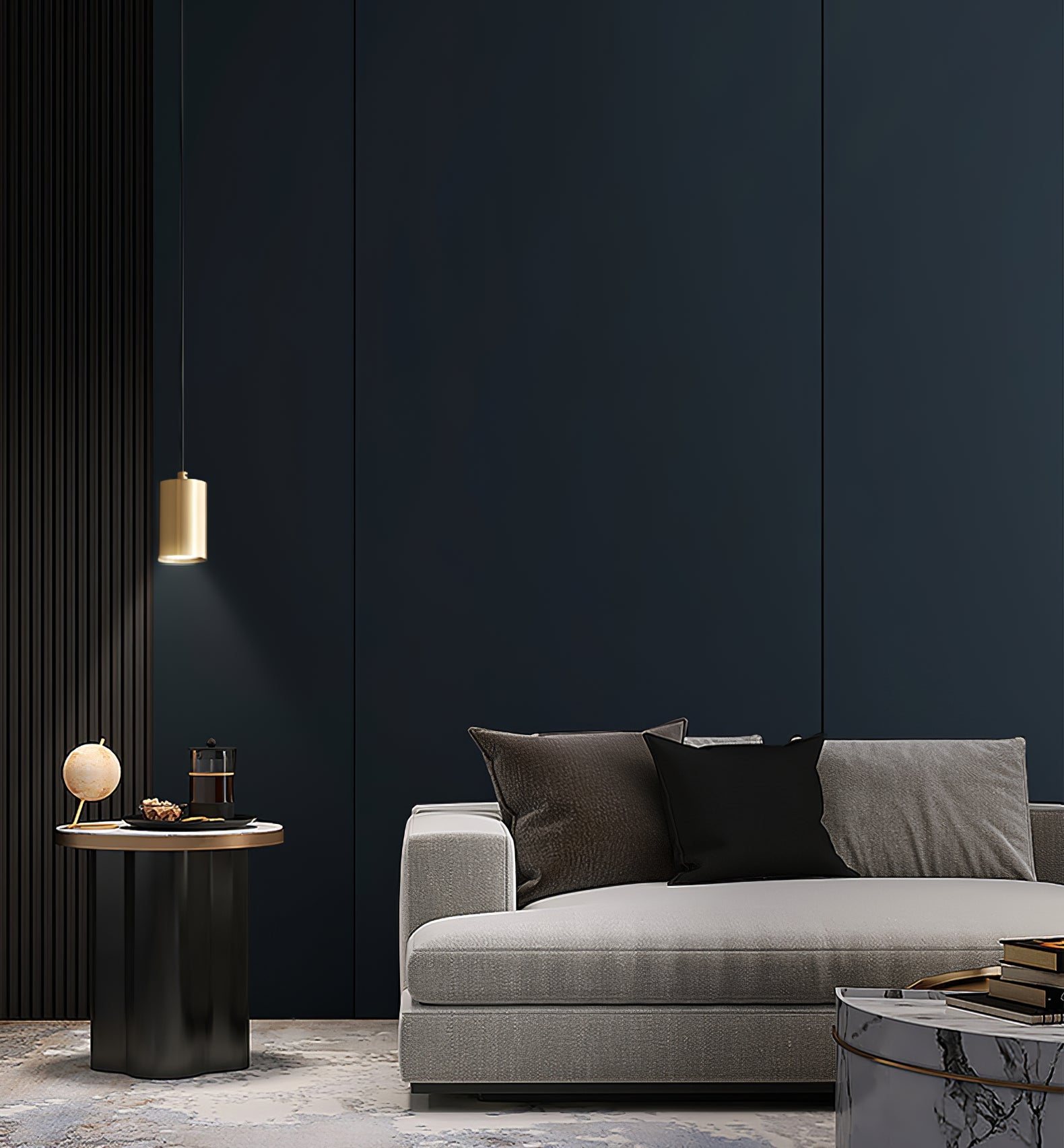 LED Trio Pendant Light Fixture - Modern Adjustable Hanging Lamp for Kitchen Island & Dining Room Lighting