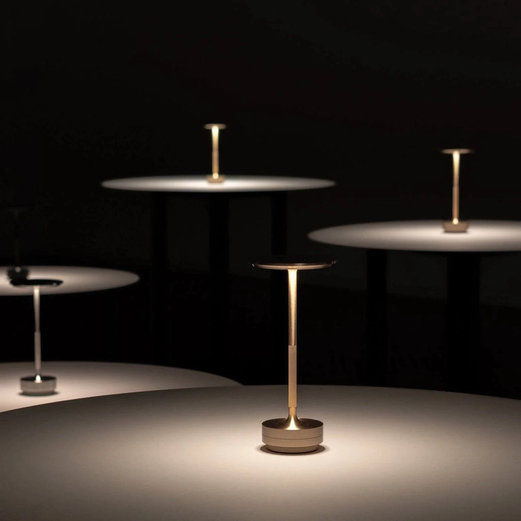 LED Table Lamp with Adjustable Brightness - Modern Design for Living Room & Bedroom Use
