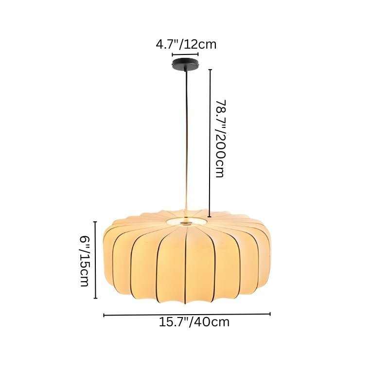 Valma Pendant Light Fixture - Modern Industrial Hanging Lamp for Kitchen Island & Dining Room