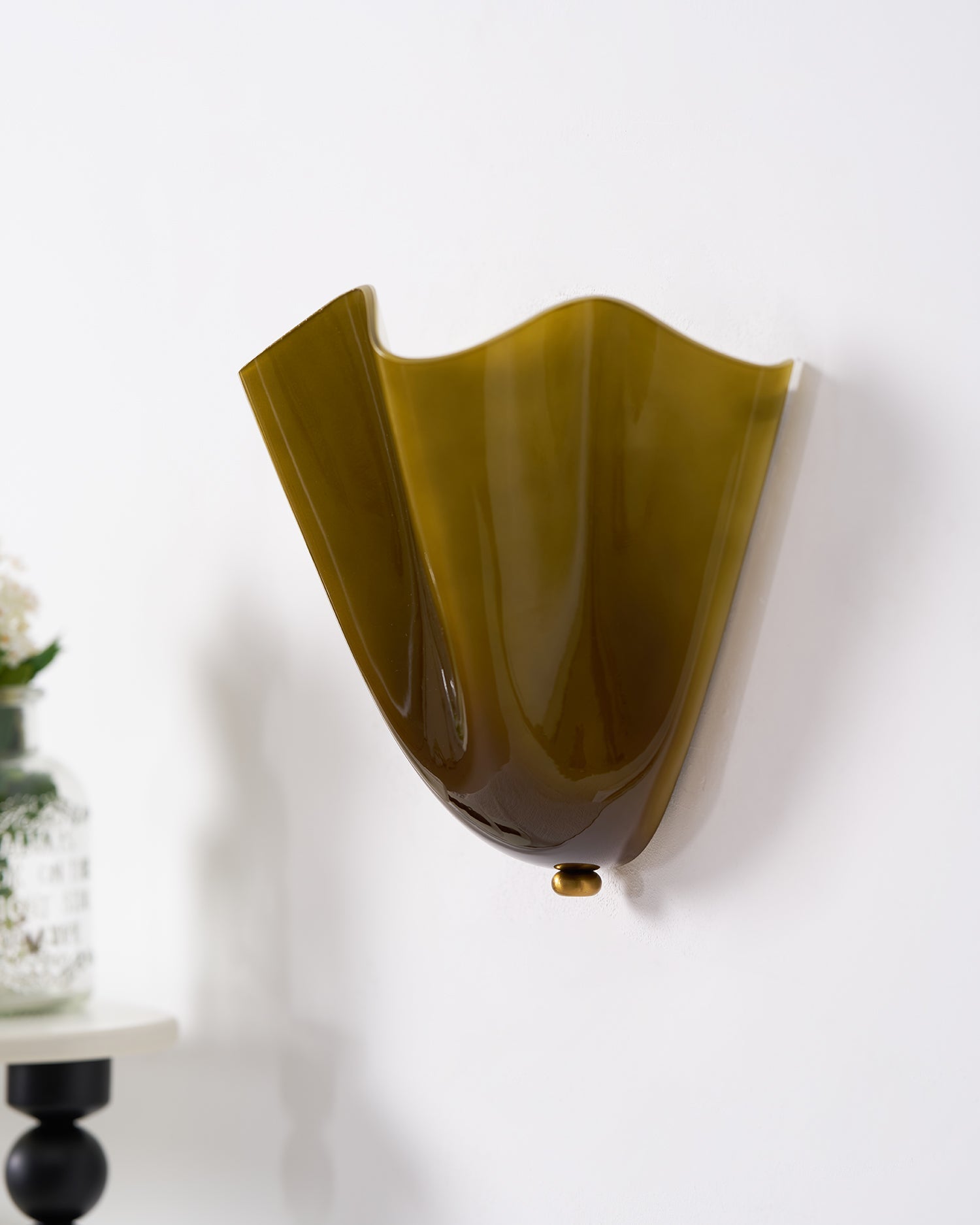 Petalia Wall Light | Soft Curves, Translucent Finish & Ambient Glow for Hallways, Bedrooms & Living Rooms