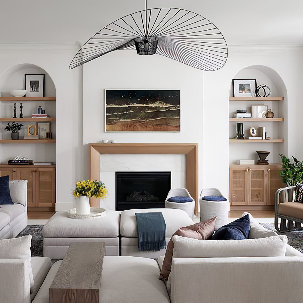 Vertigo Pendant Light Fixture - Modern Adjustable Hanging Lamp for Dining Room, Kitchen, and Living Spaces