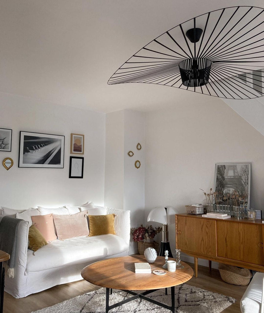 Vertigo Pendant Light Fixture - Modern Adjustable Hanging Lamp for Dining Room, Kitchen, and Living Spaces