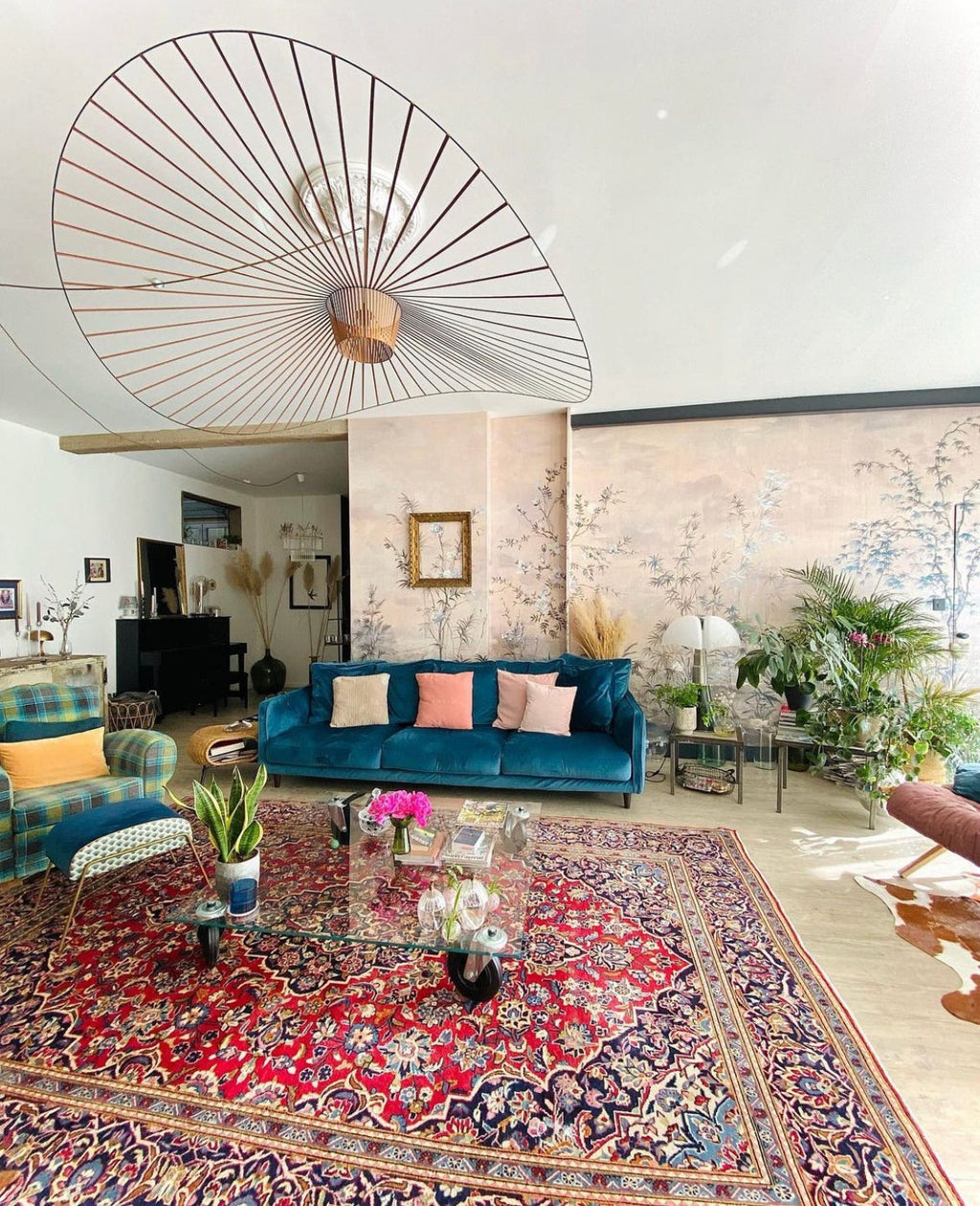 Vertigo Pendant Light Fixture - Modern Adjustable Hanging Lamp for Dining Room, Kitchen, and Living Spaces