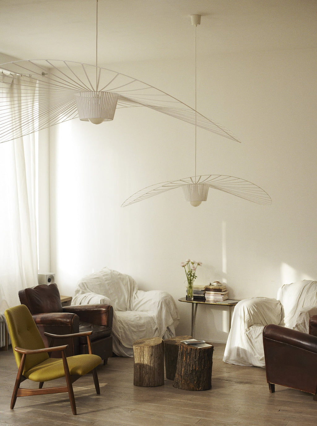 Vertigo Pendant Light Fixture - Modern Adjustable Hanging Lamp for Dining Room, Kitchen, and Living Spaces