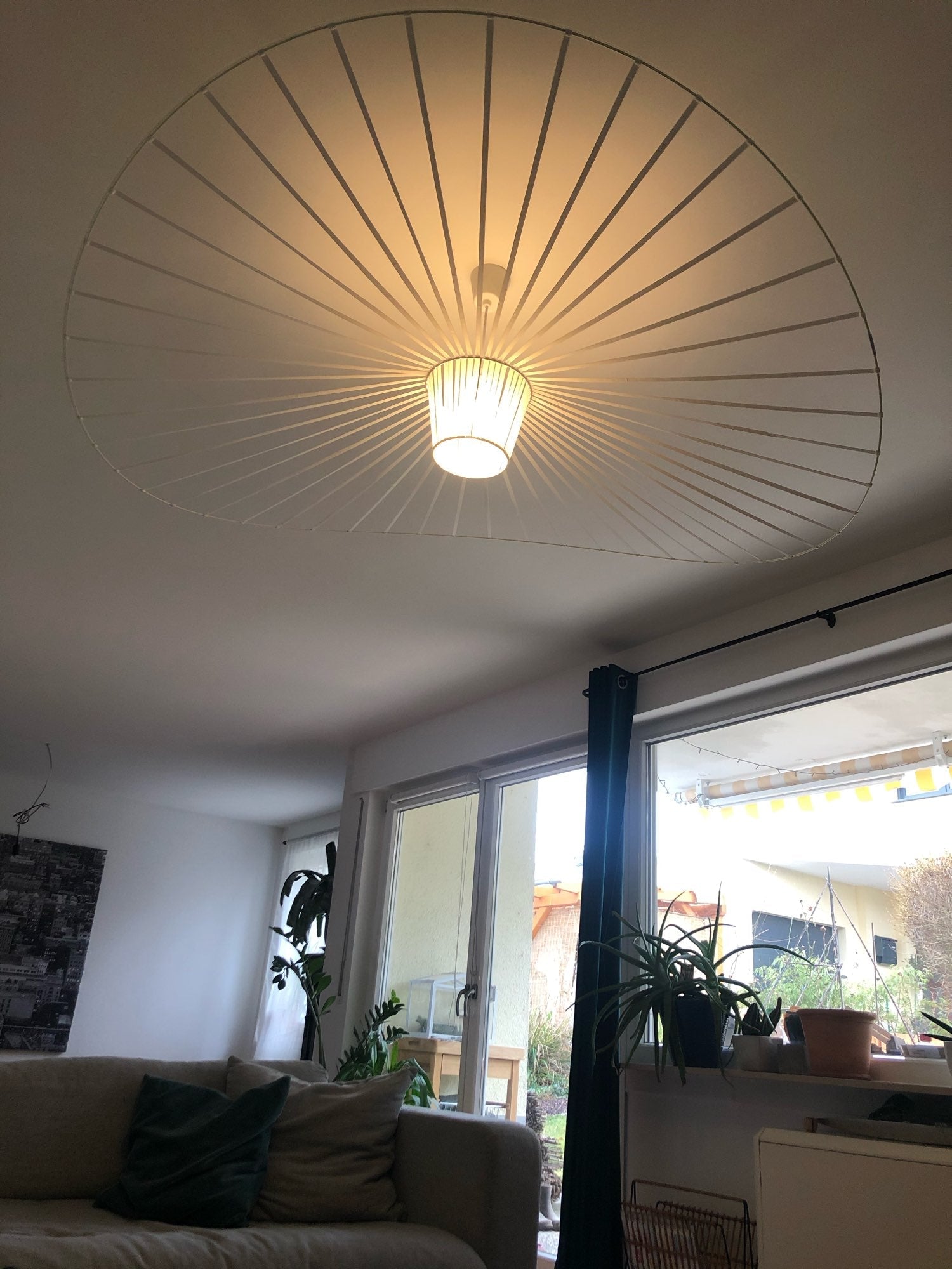 Vertigo Pendant Light Fixture - Modern Adjustable Hanging Lamp for Dining Room, Kitchen, and Living Spaces