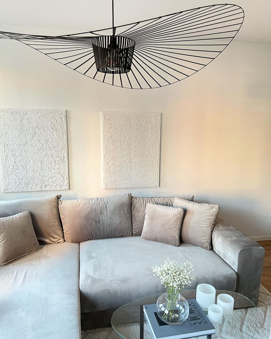 Vertigo Pendant Light Fixture - Modern Adjustable Hanging Lamp for Dining Room, Kitchen, and Living Spaces